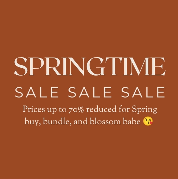 Sale On All Listed Items